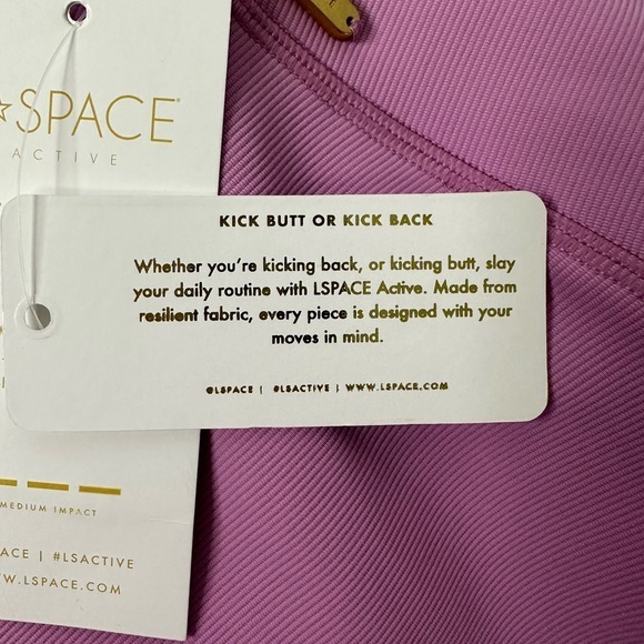 L*Space NWT Ribbed‎ Hot To Trot Legging in Mauve Various sizes - Picture 11 of 12